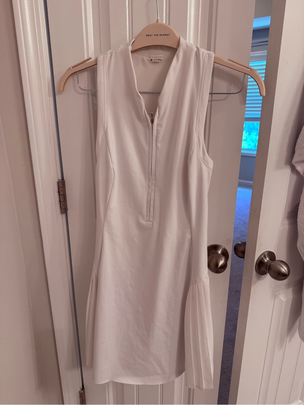 White tennis dress